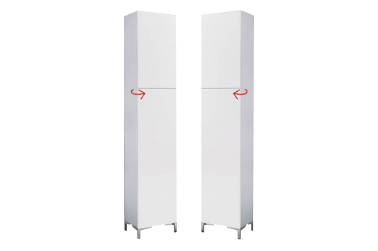 MOBILE ATTREZZATO mod. WALL VISION